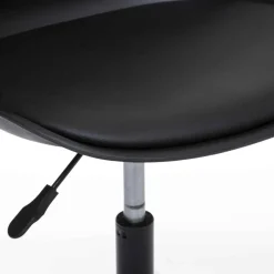 CHAISE DINER AJUSTABLE NOIR AIKO