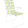 CHAISE PLIANTE CITRONS