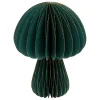 CHAMPIGNON PAPIER VERT H.25CM
