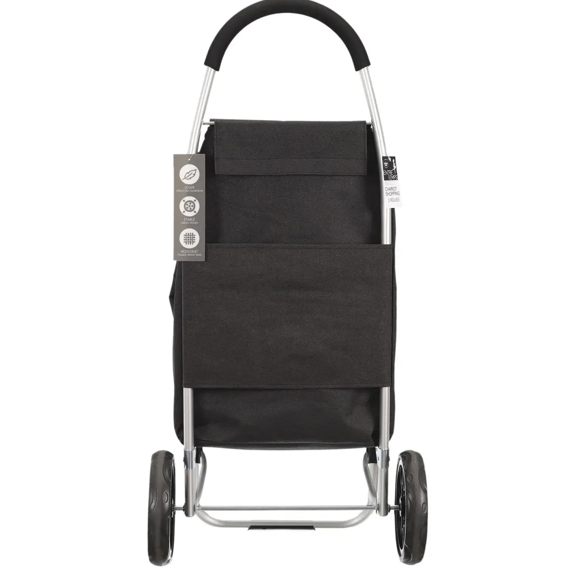 CHARIOT SHOPPING HAUT DE GAMME 2 ROUES