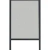 CHASSIS MOUSTIQUAIRE PVC ALUMINIUM 130X160CM GRIS