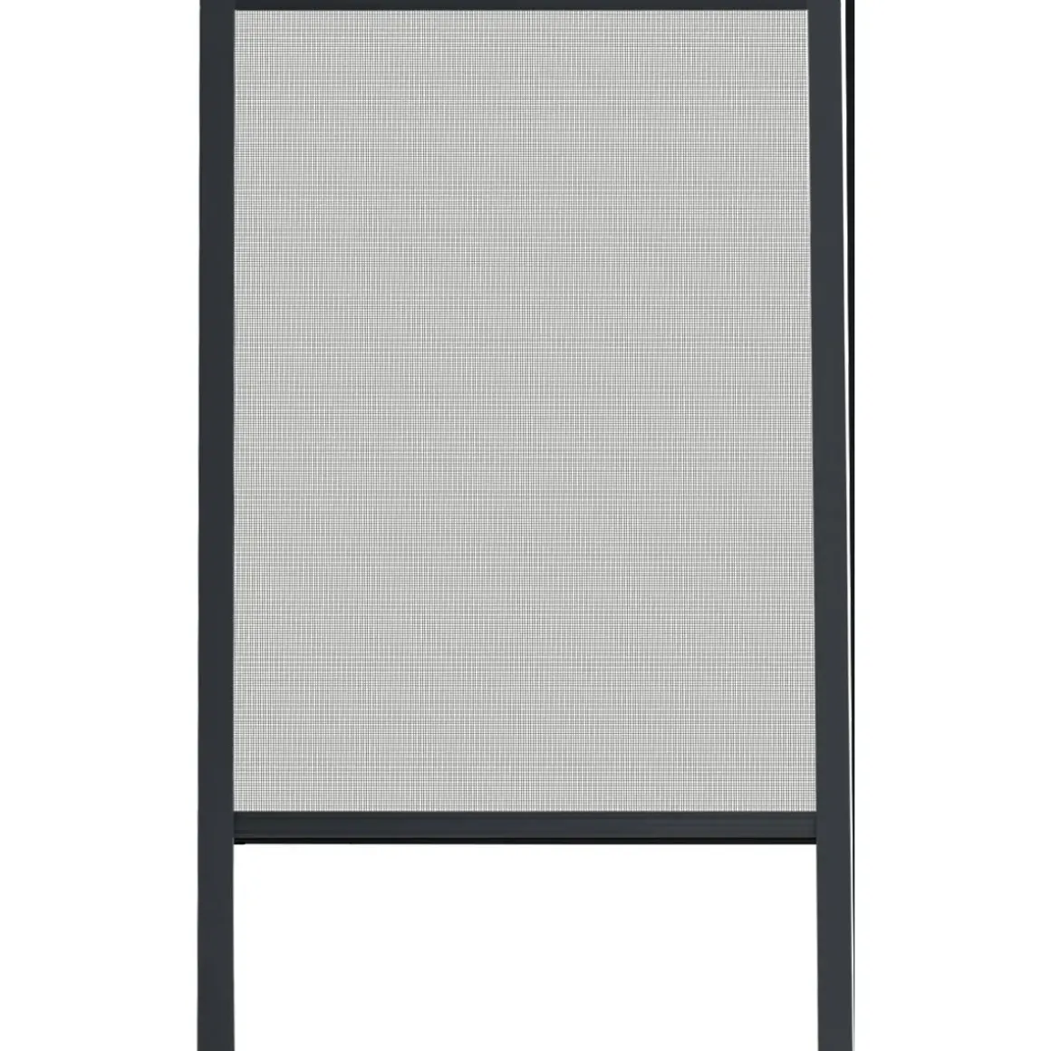 CHASSIS MOUSTIQUAIRE PVC 130X160CM GRIS TOILE NOIRE