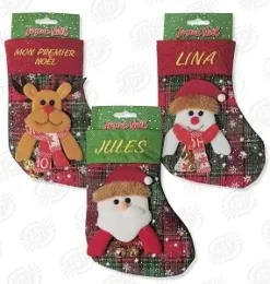 CHAUSSETTE NOEL ECOSSAISE