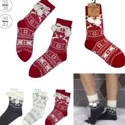 CHAUSSETTES POMPONS ADULTE