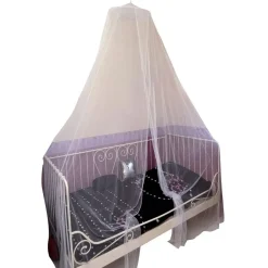 CIEL DE LIT MOUSTIQUAIRE 1 PERSONNE DIAM 40CM HAUTEUR 2,30M