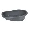 CORBEILLE PLASTIQUE TINO D.95X70X29CM GRIS