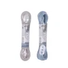 CORDE A LINGE 10M FIL METAL GREGE ET BLEU