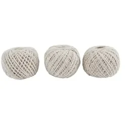 CORDEAU COTON 65M 3P