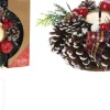 COURONNE D.15CM POMME PIN