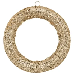 COURONNE OR 15 LEDS D.30CM