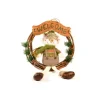 COURONNE WELCOME NATURE BONHOMME DE NEIGE