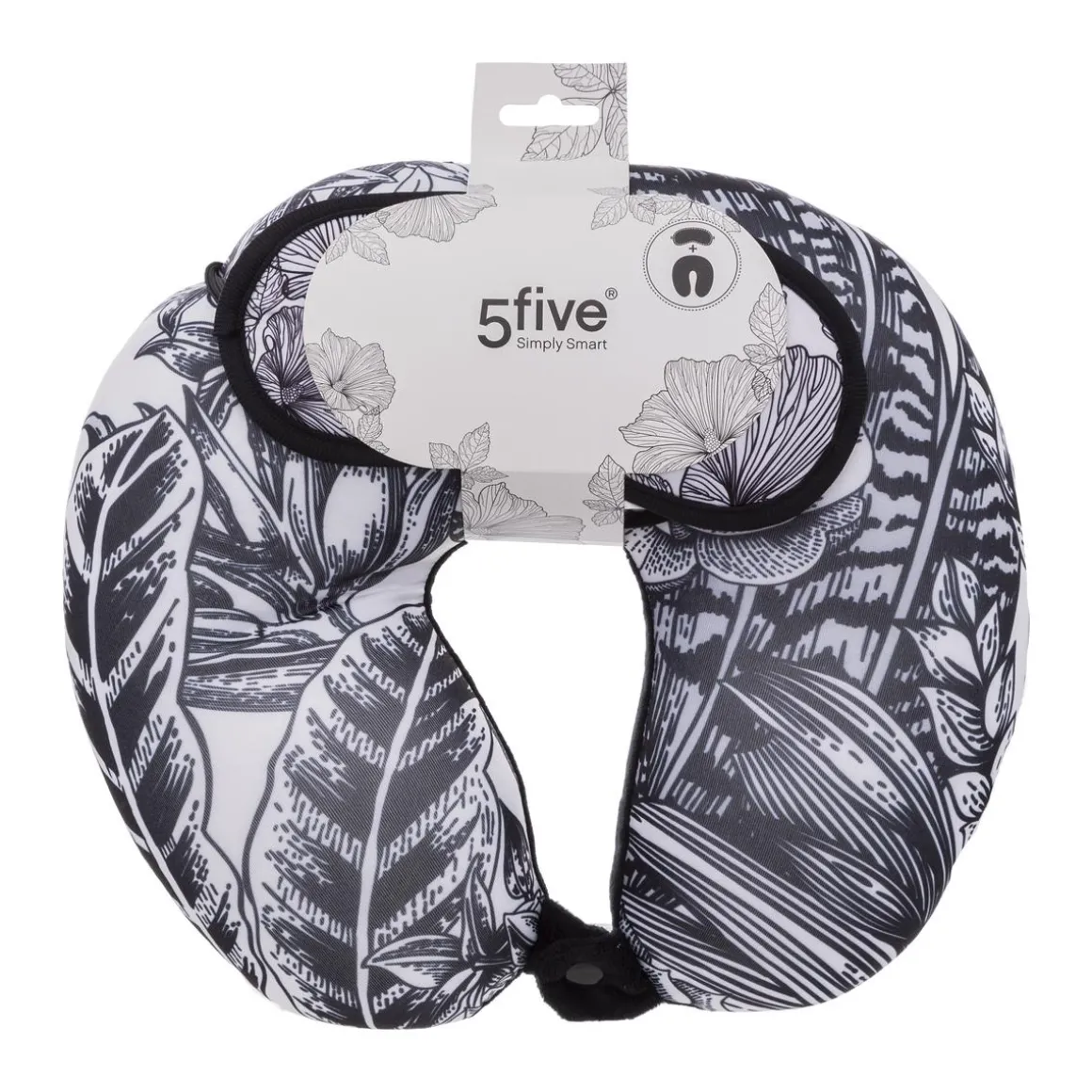 COUSSIN COU ET MASQUE BLACKFLORA