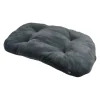 COUSSIN FLOCON NEWTON REVERSIBLE 107X65CM CHARBON