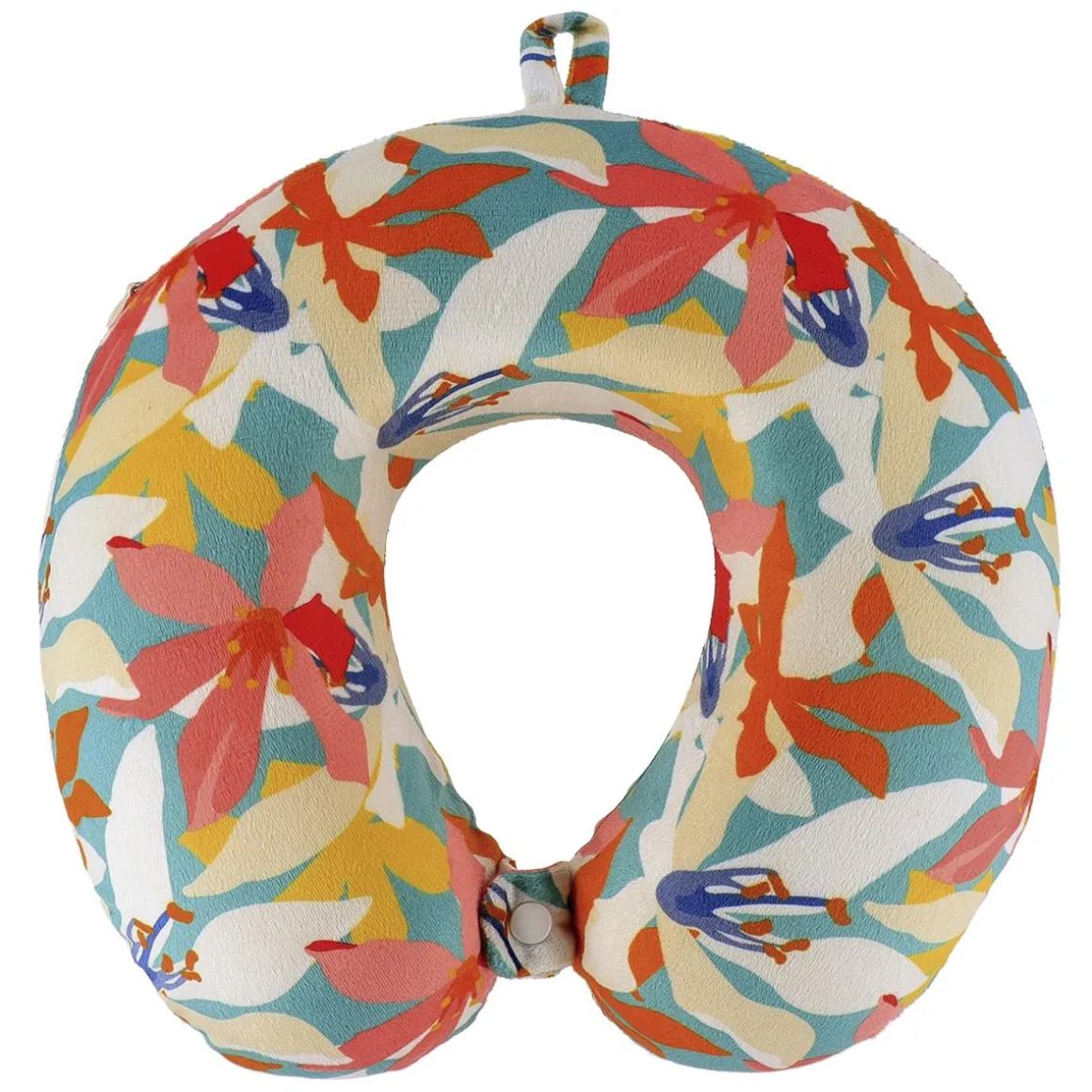 COUSSIN VOYAGE MEMOIRE DE FORME IMPRIME DEHOUSSABLE MOOREA