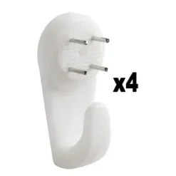 CROCHET A BETON 42MM 4PCS