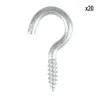 CROCHET A VIS ACIER ZINGUE 2.5X25MM 20PCS