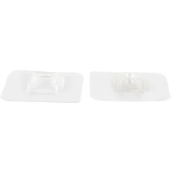 CROCHET MURAL DOUBLE FACE AUTO ADHESIF 3KG X2 PIECES