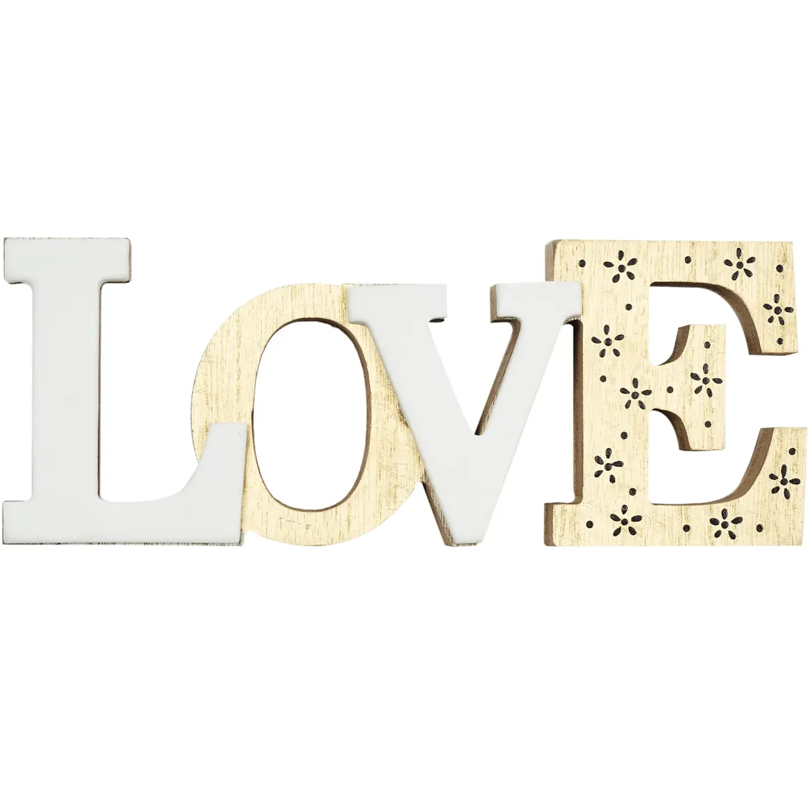DECORATION LOVE A POSER 23CM