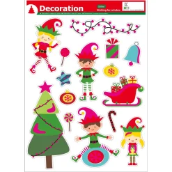 DECO VITRE LUTINS 38X30CM
