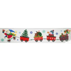 DECO VITRE WAGONS 60X12CM