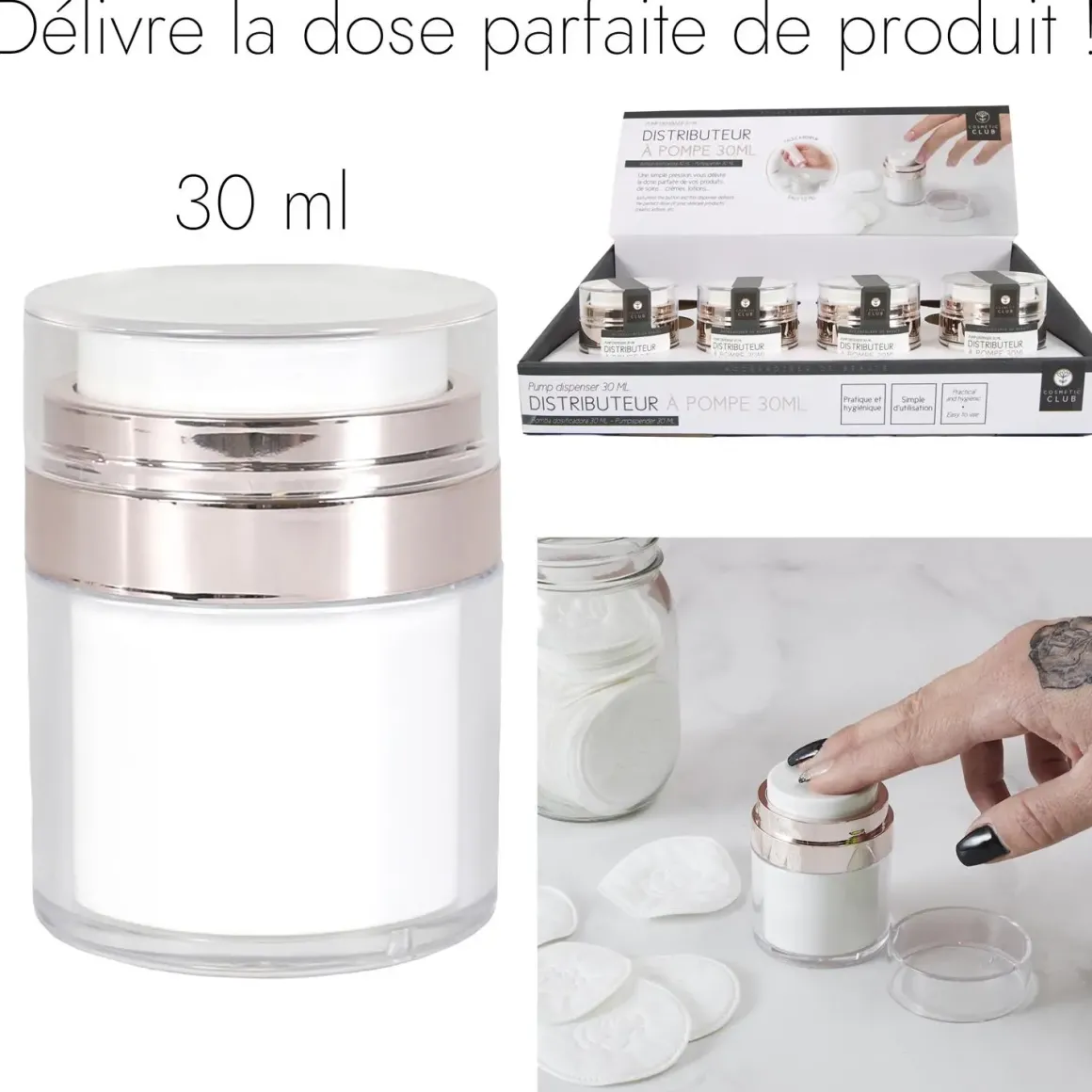 DISTRIBUTEUR POMPE 30ML