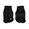 DOUDOUNE MATELASSEE POLAIRE ZIP DORSAL TAILLE S 30CM NOIR