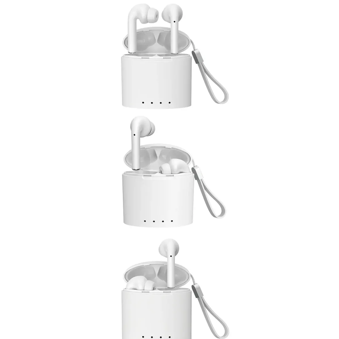 ECOUTEURS EARBOX PRO INDUTION BLANC