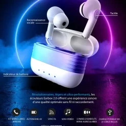 ECOUTEURS EARBOX SANS FIL