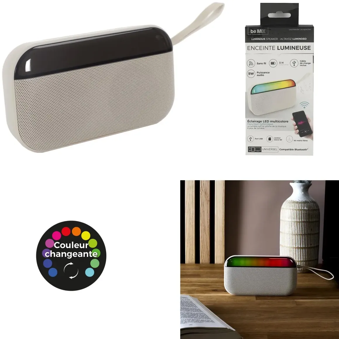 ENCEINTE LED 5W
