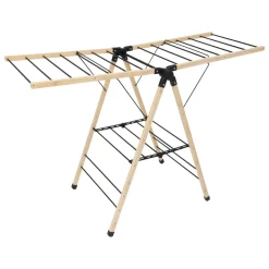 ETENDOIR A LINGE PONT BLACK BAMBOU