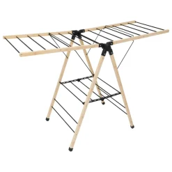ETENDOIR A LINGE PONT BLACK BAMBOU