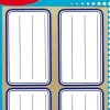 32 ETIQUETTES ECOLIERS 33X53MM
