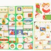 ETIQUETTES PAQUET CADEAU X42 PIECES