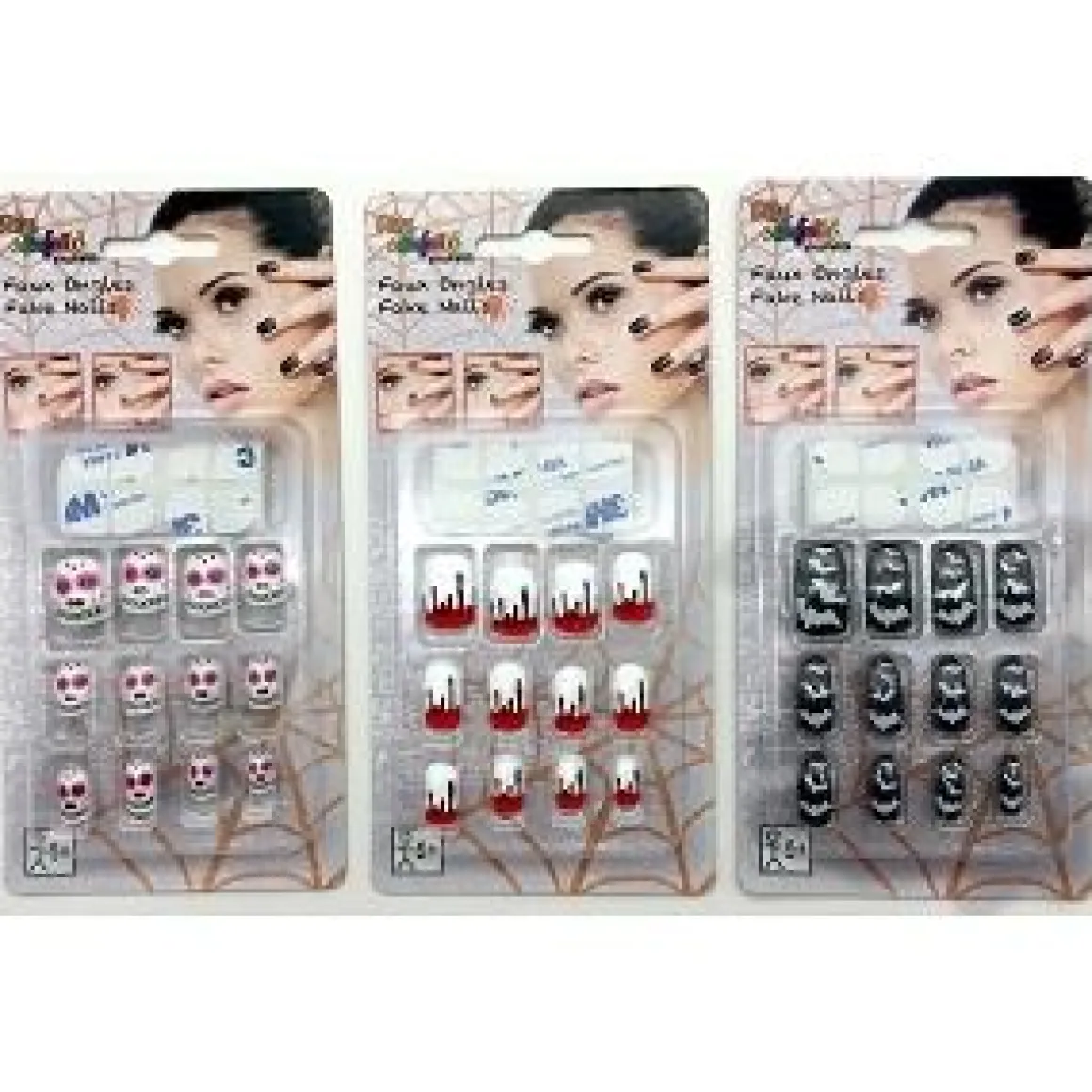 FAUX ONGLES HALLOWEEN