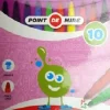 10 FEUTRES LAVABLE POINTES LARGES