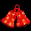 FORME ACRYLIQUE EXTERIEUR CLOCHES 25LEDS H.21CM