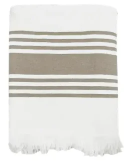 FOUTA KARABUK DOUBLEE EPONGE 90X160CM