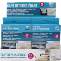GANT ANTI POUSSIERE SEC OU HUMIDE X5 PIECES