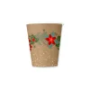 GOBELET COURONNE NATURE 25CL X6 PIECES