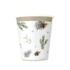 GOBELETS CARTON 25CL NATURE CERF X6 PIECES