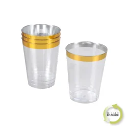GOBELETS 30CL OR X6 PIECES