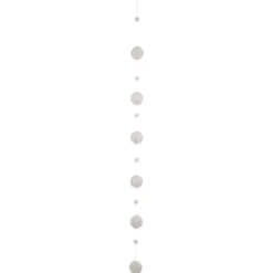 GUIRLANDE DE NOEL BOULE 6CM PAILLETTE 1.50M