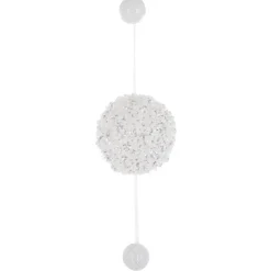 GUIRLANDE DE NOEL BOULE 6CM PAILLETTE 1.50M