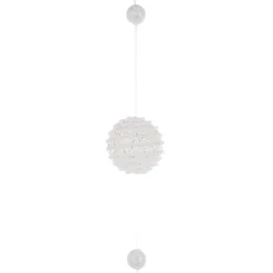 GUIRLANDE DE NOEL BOULE 6CM PAILLETTE 1.50M