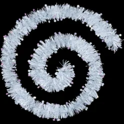 GUIRLANDE DE NOEL ETOILE LASER 100X6X2M BLANC