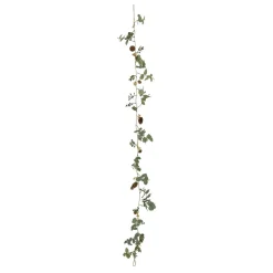 GUIRLANDE DE NOEL EUCALYPTUS POMME DE PIN 150CM
