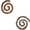 GUIRLANDE DE NOEL PASTILLE EMBOSSEE 100X4X2M BRONZE