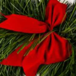 GUIRLANDE DE NOEL VERTE 200X6X2.7M BOA NOEUD