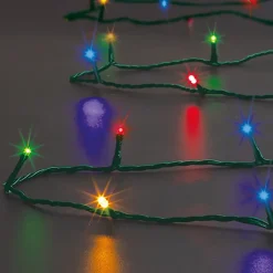 GUIRLANDE EXTERIEUR 180 LED 18M MULTICOLORE SECTEUR
