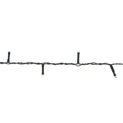 GUIRLANDE EXTERIEUR 120 LED MULTICOLORE 9M SECTEUR